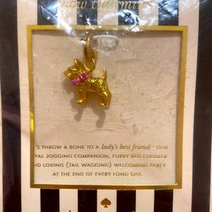 Kate spade scottie charm